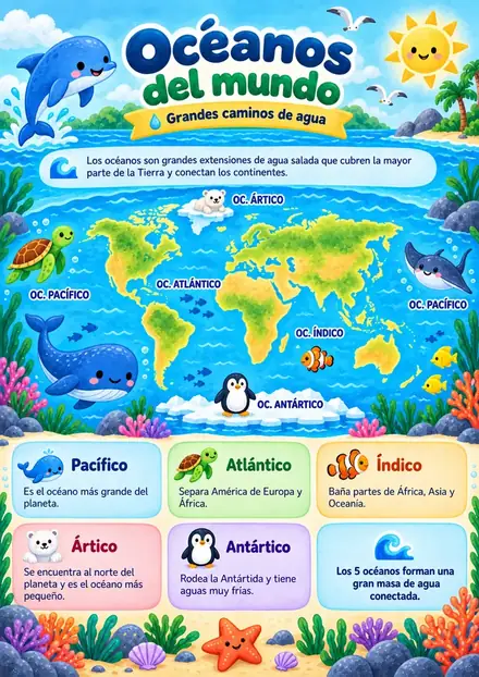 Océanos del mundo