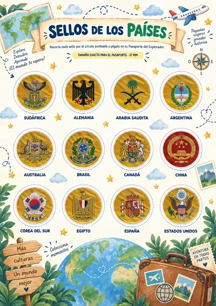 Sellos de los países